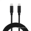Fast Charging Nylon Braided Usb-C To Type-C Charger